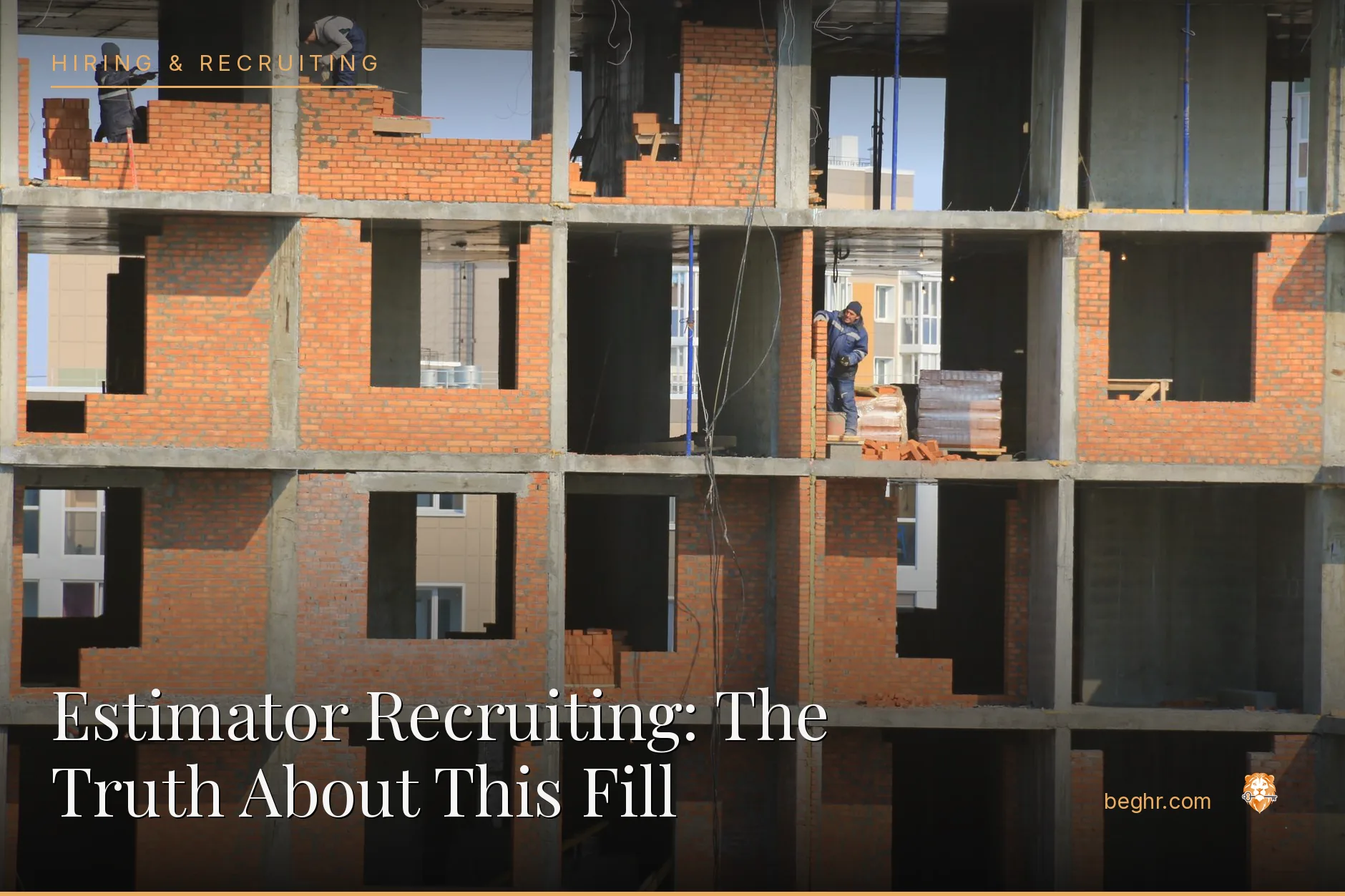 A real construction site, workers in hard hats and hi-vis vests reviewing plans
