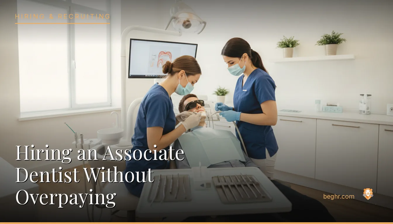A modern dental office with a dentist and hygienist and a patient