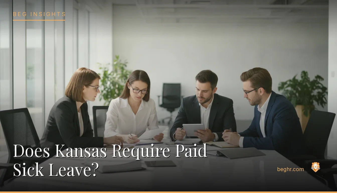 An HR team reviewing employee documents in a bright modern office