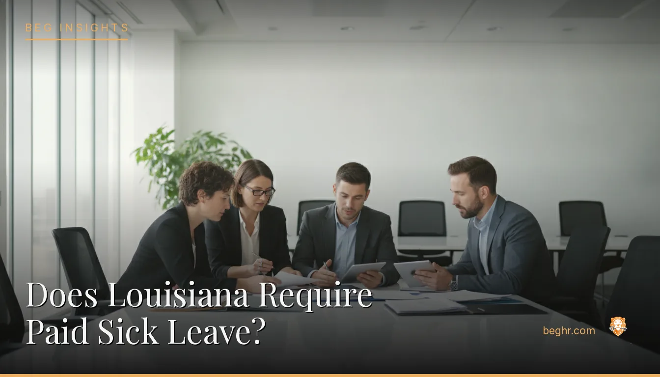 An HR team reviewing employee documents in a bright modern office