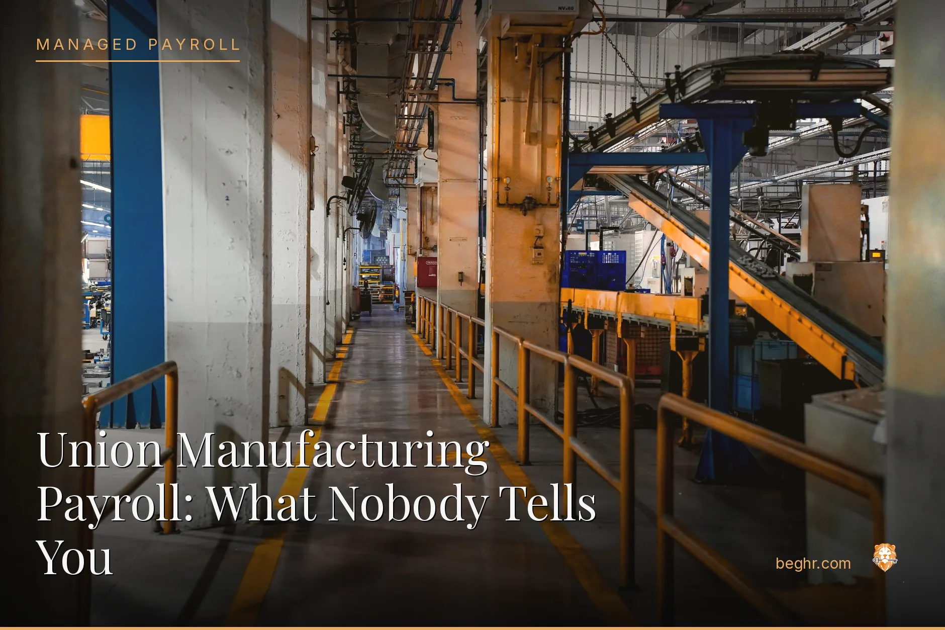 A clean modern factory floor with workers operating machinery