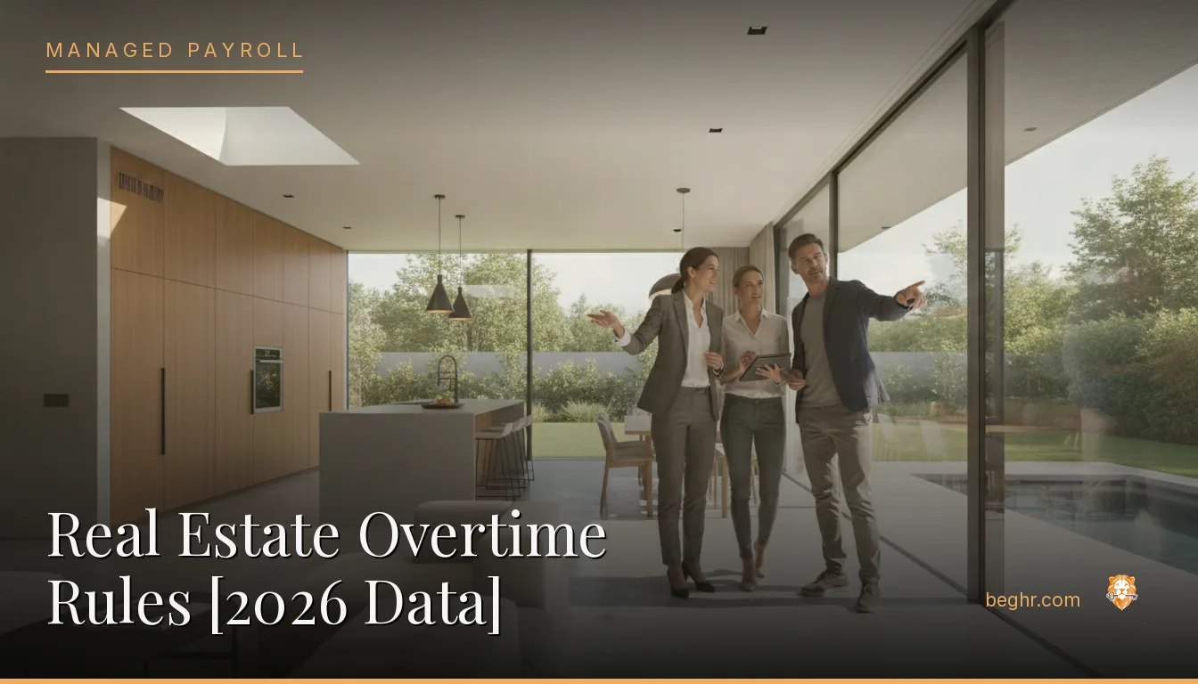 A real estate agent showing a modern home to clients